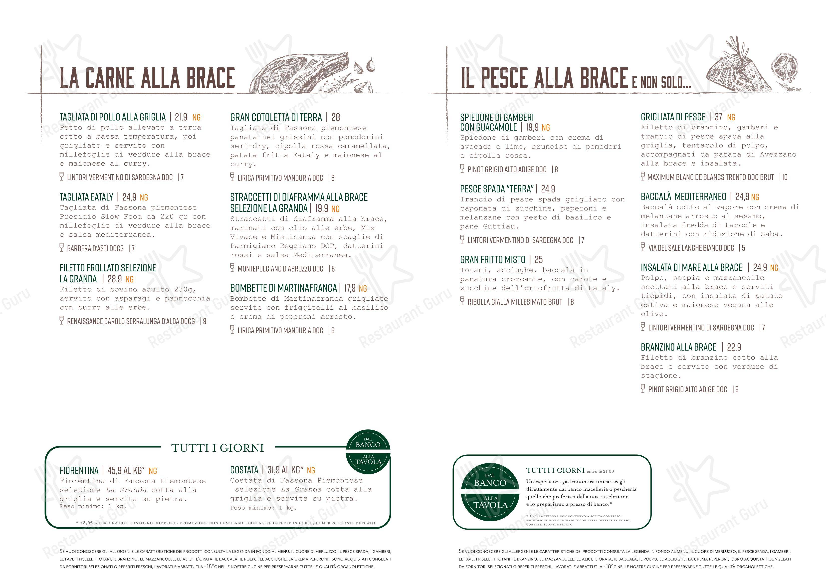 Menu per Terra in Roma