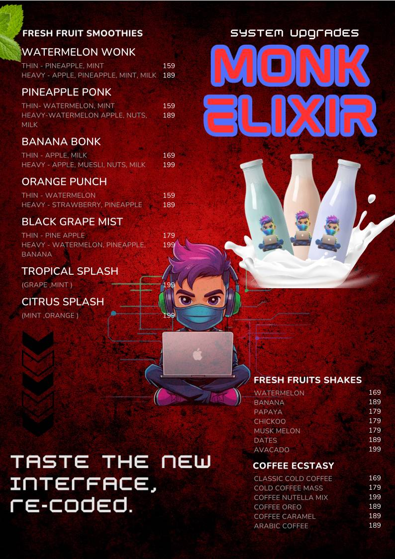 Terrace By Makkawao menu