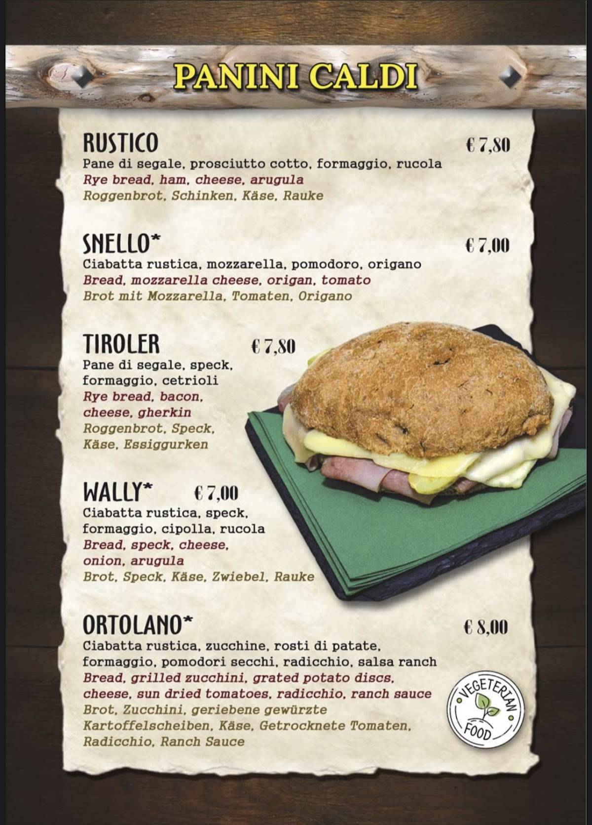Menu di Dixie Pub 