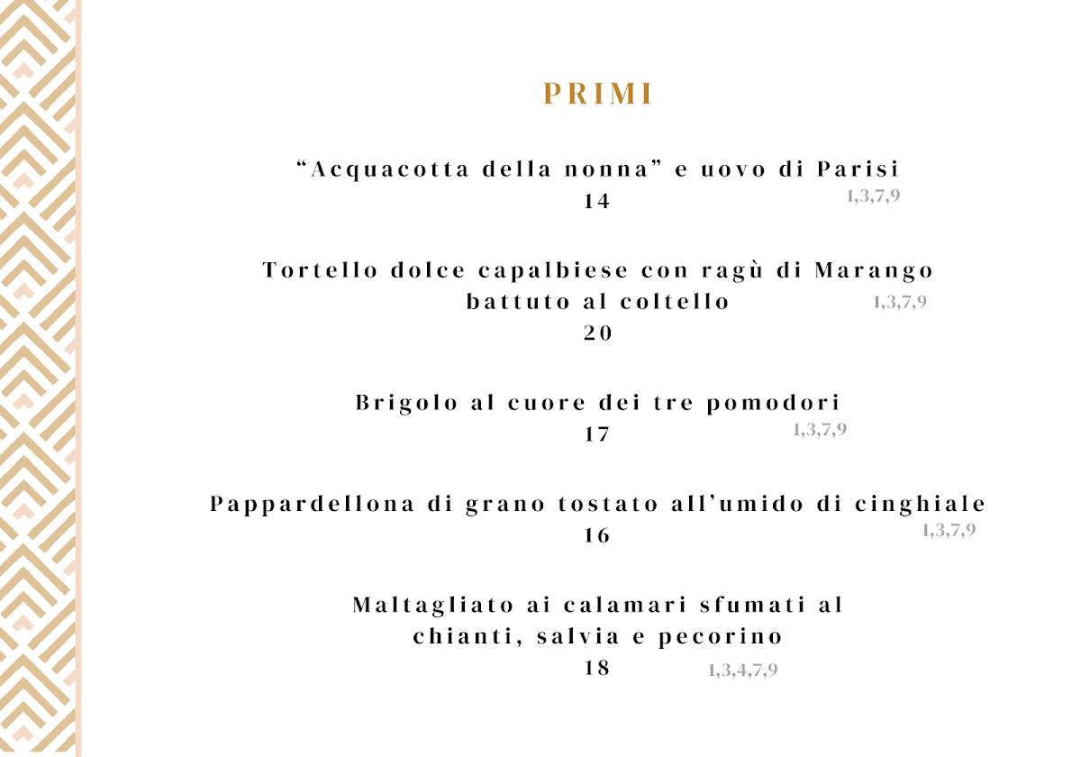 Menu di The Boat by Gregory's 
