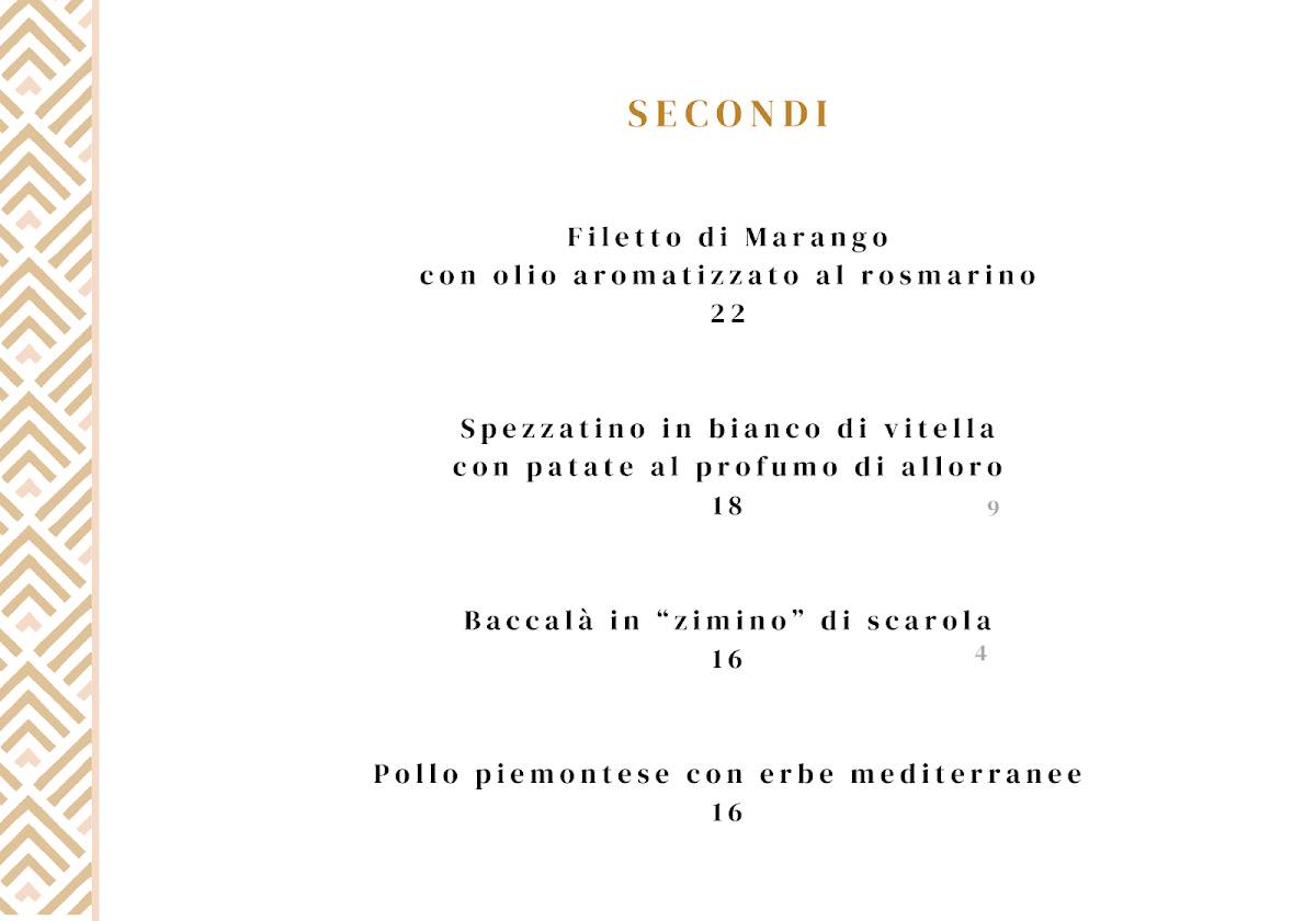 Menu di The Boat by Gregory's 