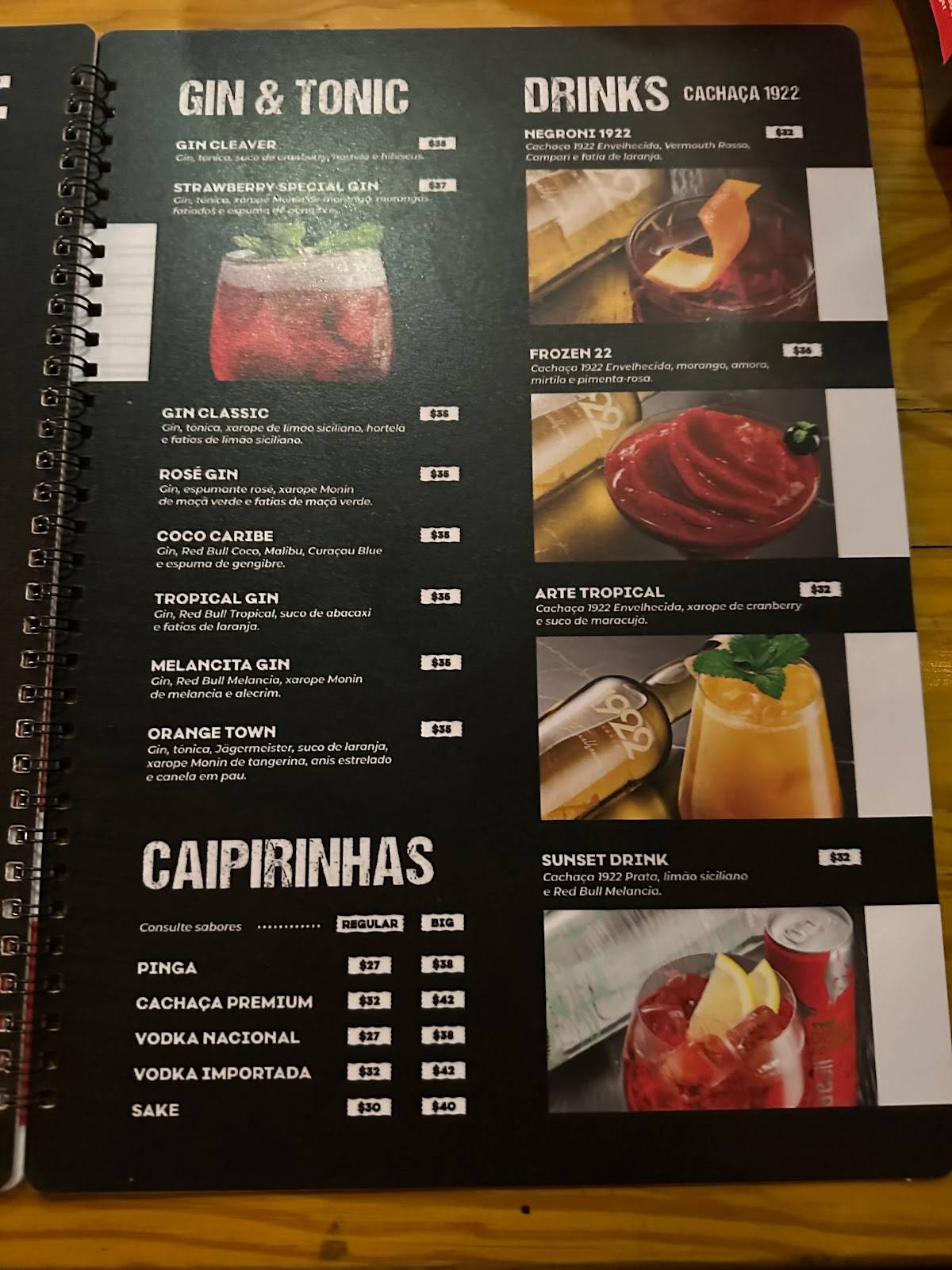 The Cleaver Burger Bar cardápio