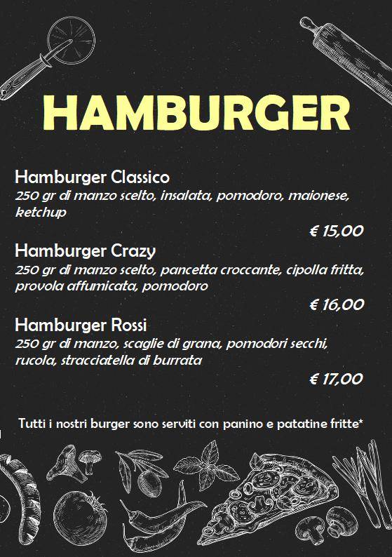 Menu di The Crazy Train 