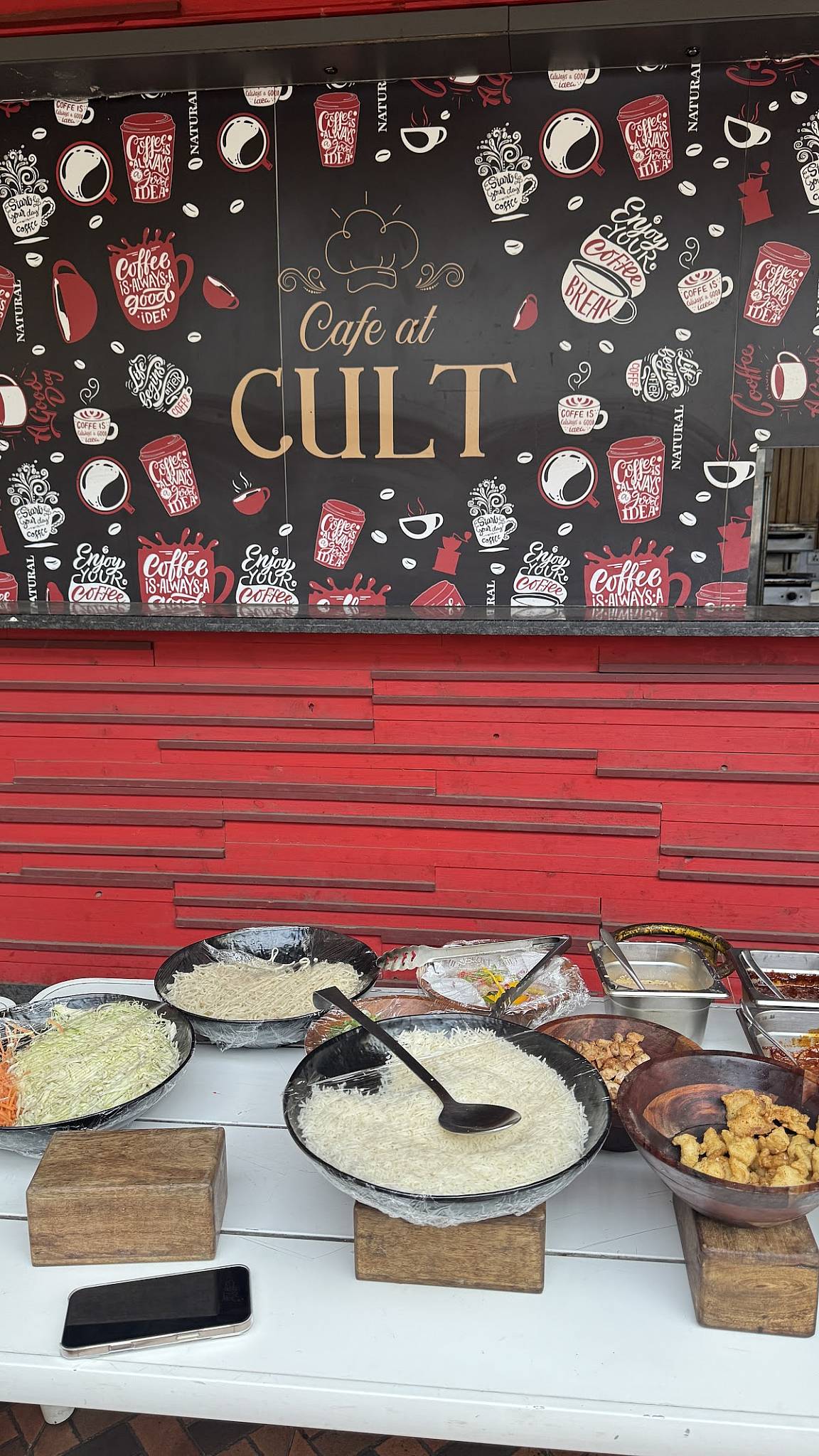 The Cult - Terra House menu