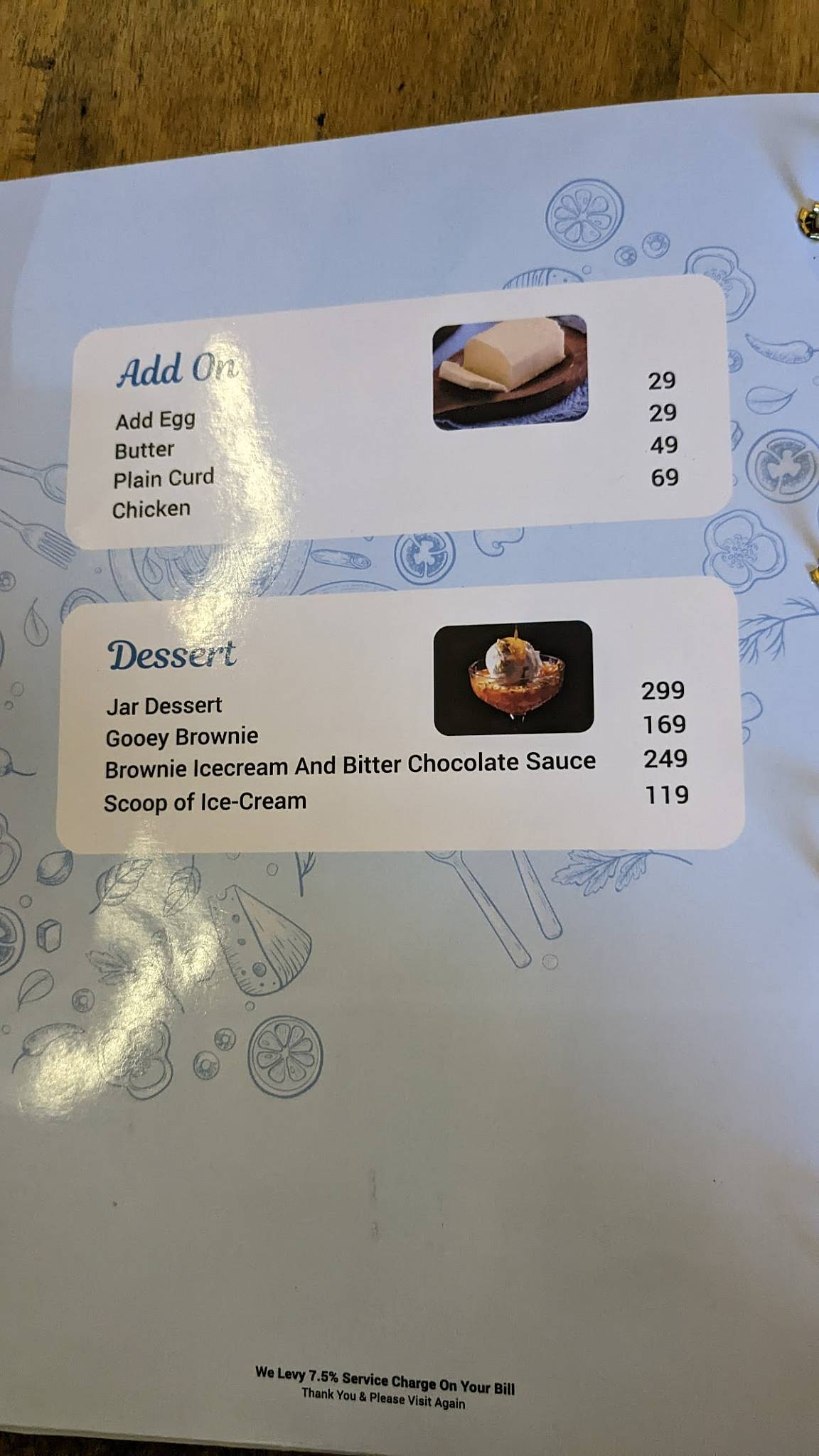 Menu at The Dome Cafe HSR Layout, Bengaluru