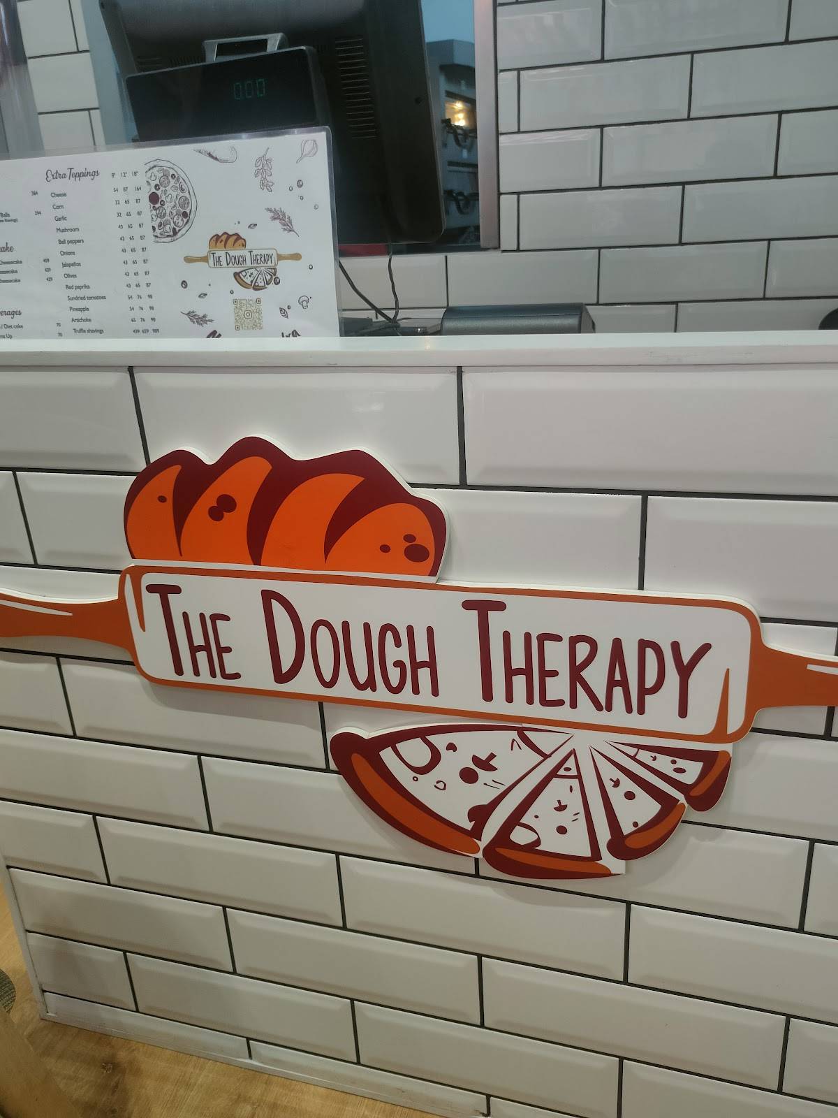 The Dough Therapy menu