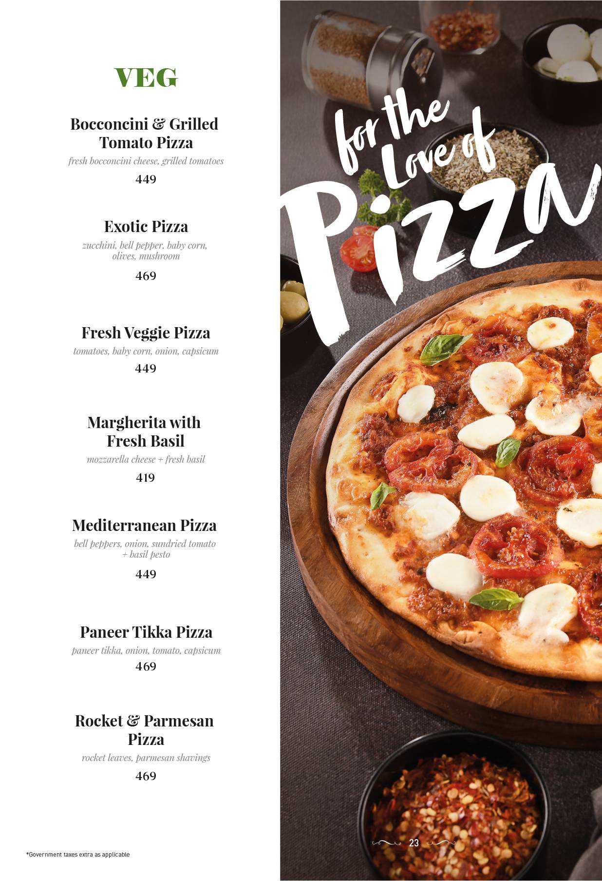 The Great Bear Kitchen & Microbrewery menu