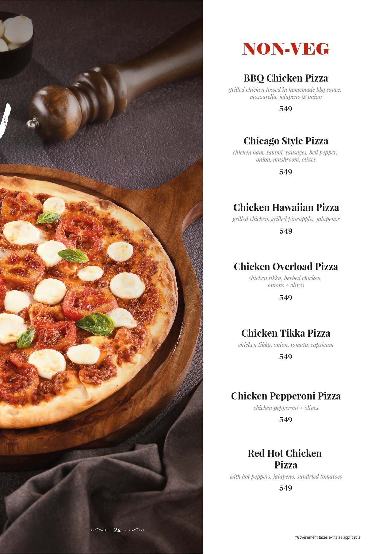 The Great Bear Kitchen & Microbrewery menu