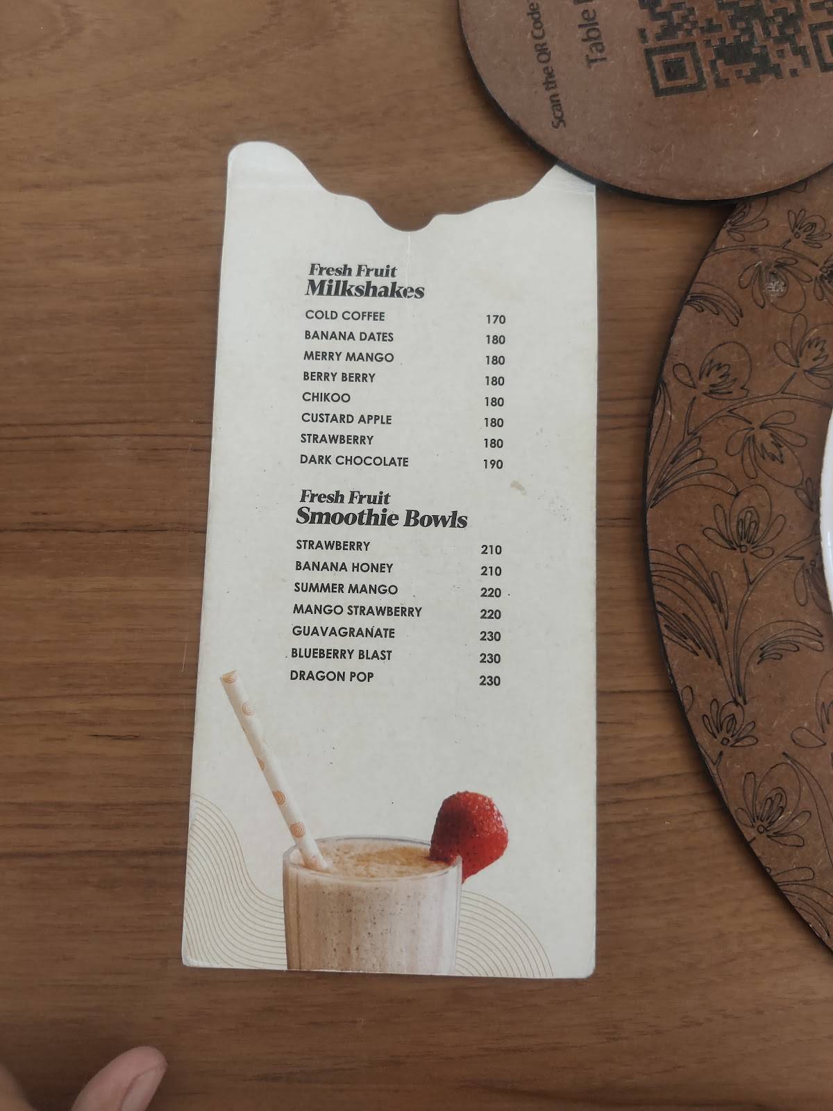 The Lifafa Cafe & Restro menu