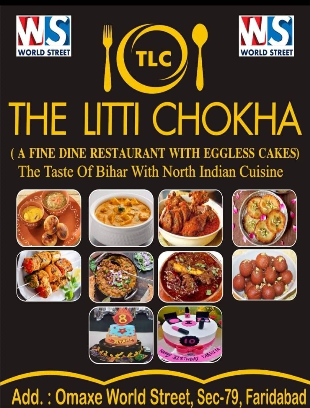 The Litti Chokha menu