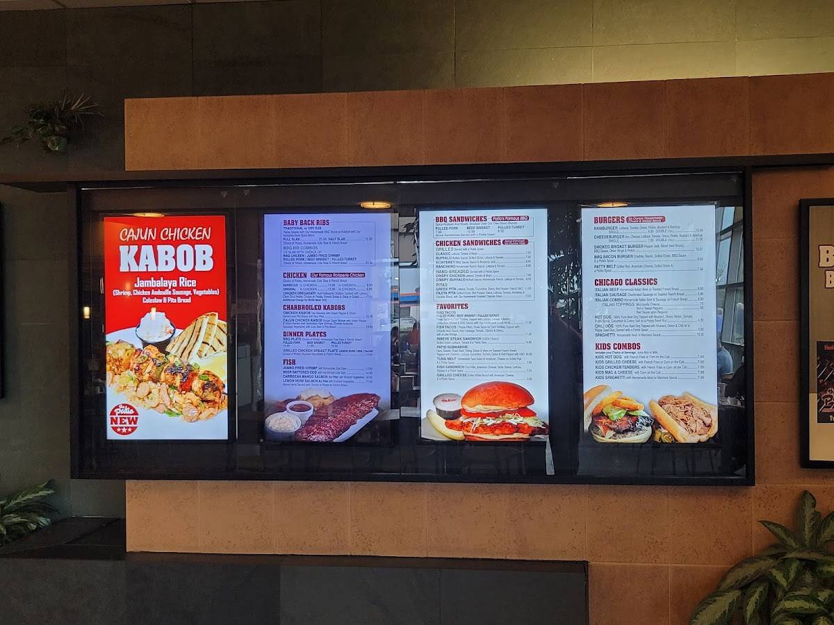 Menu at The Patio Bridgeview BBQ, Bridgeview, S Harlem Ave