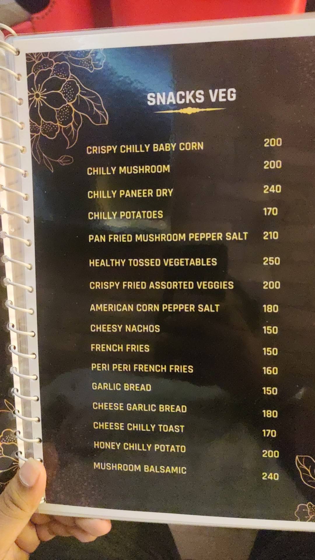 The Tavern Cafe menu