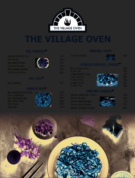 The village oven menu