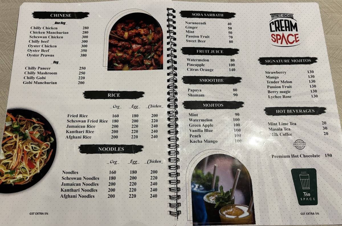 Urban Space Restaurant By Barbecue Space menu