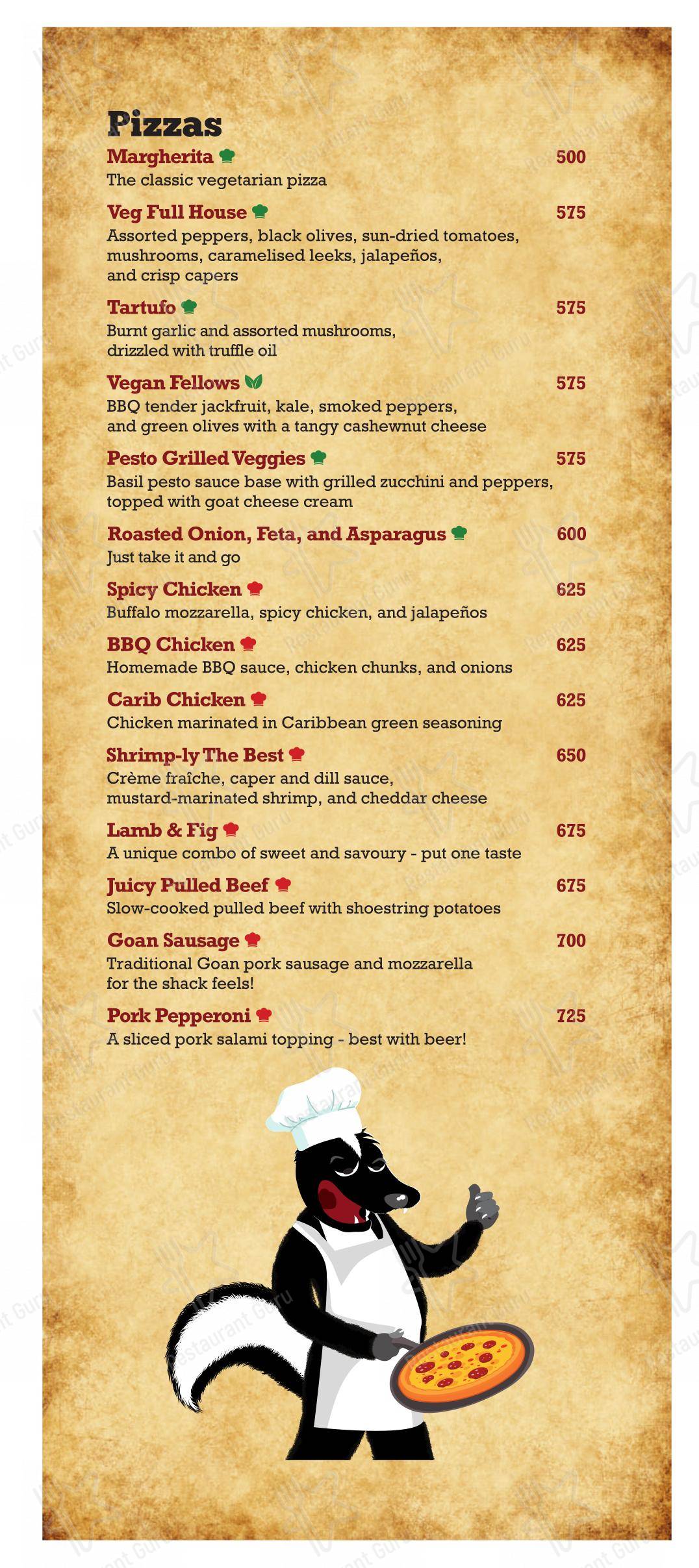 Menu bar for the Toit pub & bar