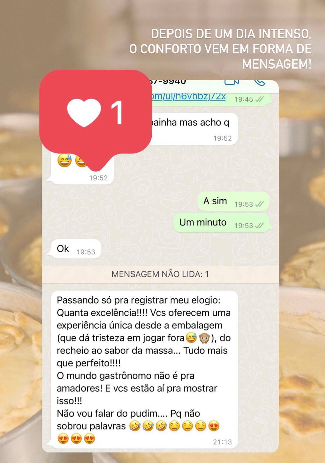 Tortas Cintia Mendes cardápio