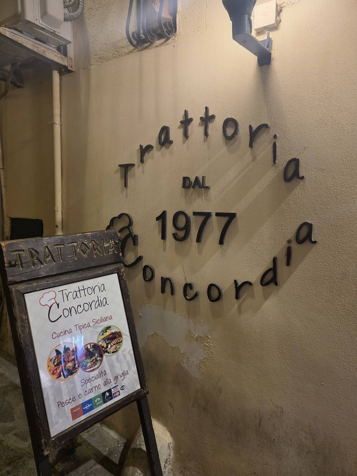 Menu di Concordia 