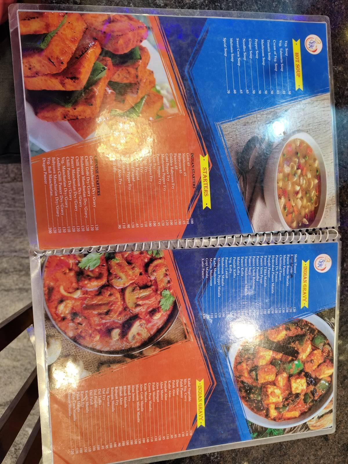 Udupi Sri Durga Nivas menu