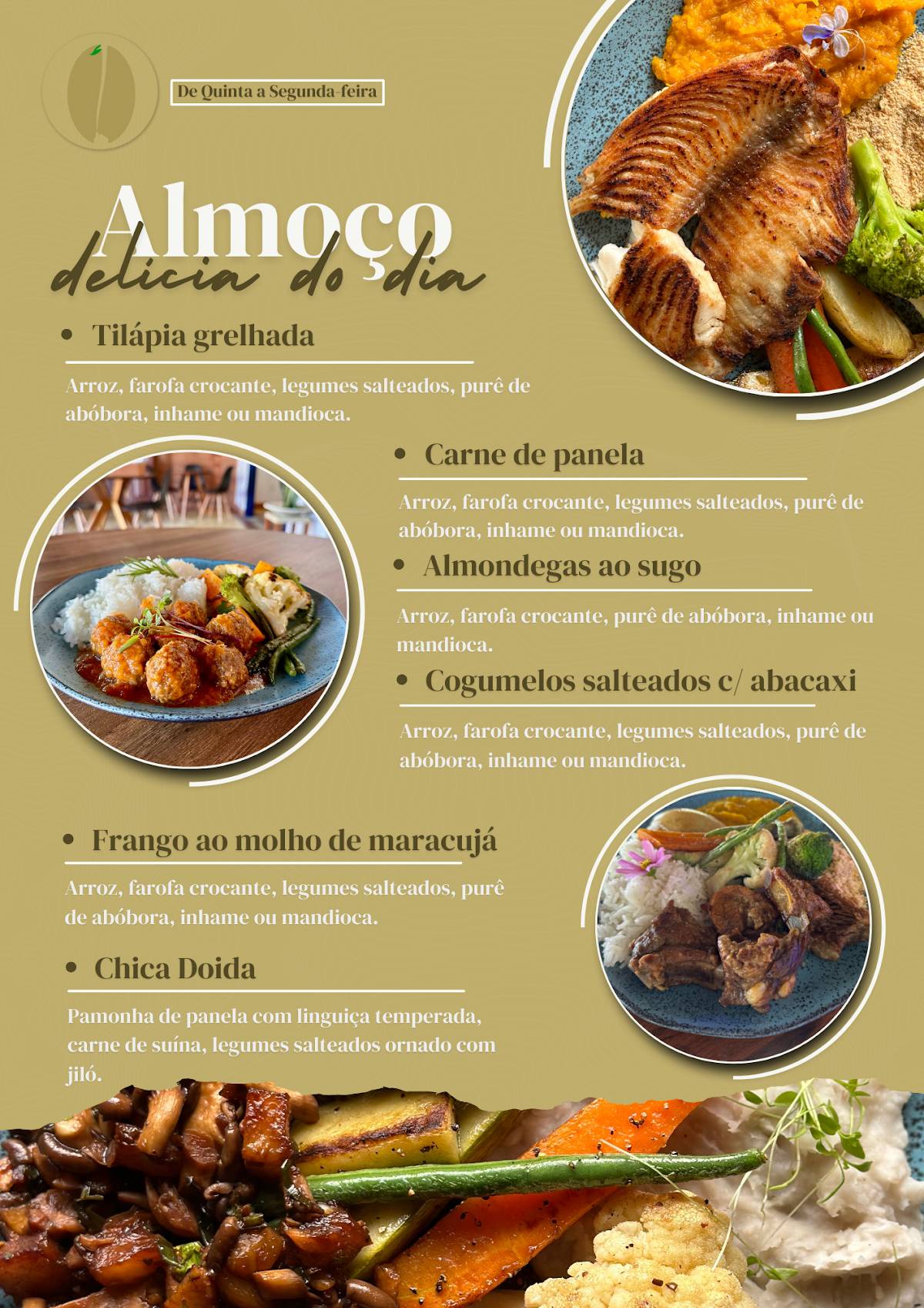 Um Café Bistrô cardápio