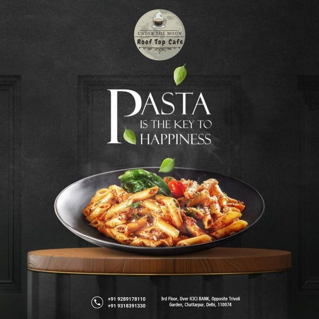 Under The Moon Roof Top Cafe menu