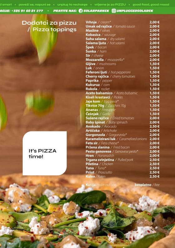 Menu di Unplugged Bar & Grill 