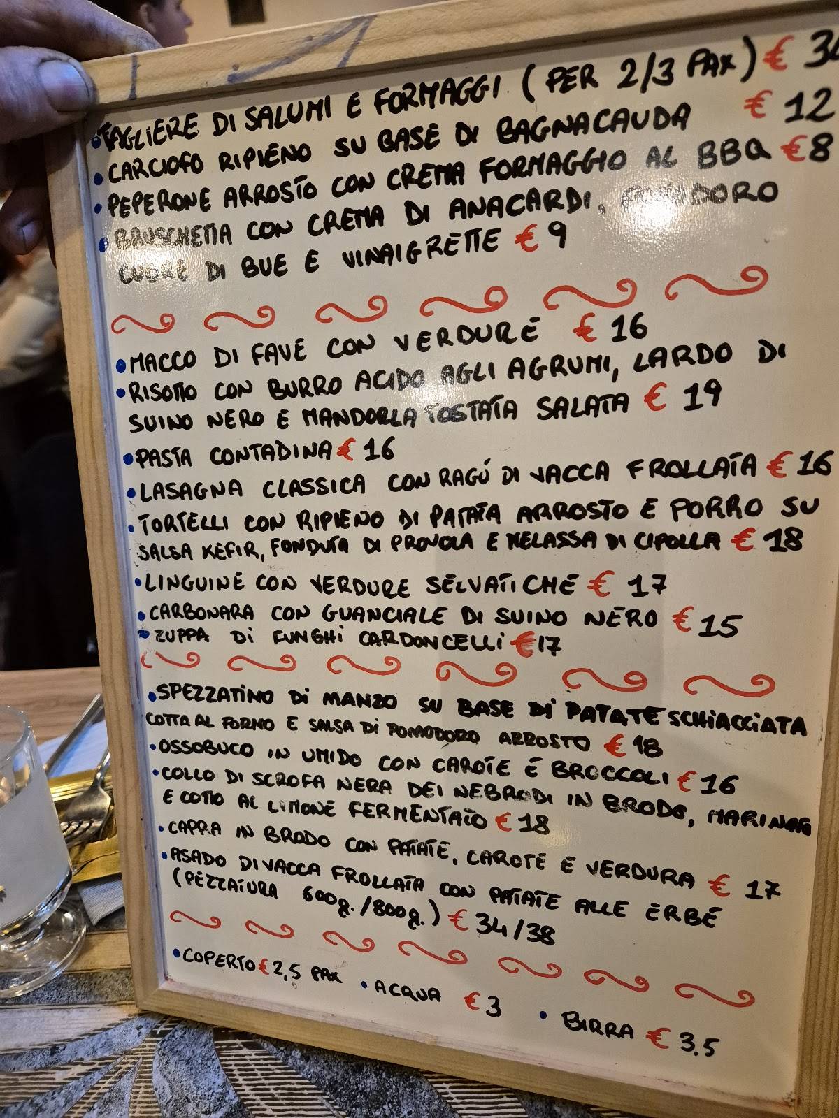 Menu di VITIS VINERIA 