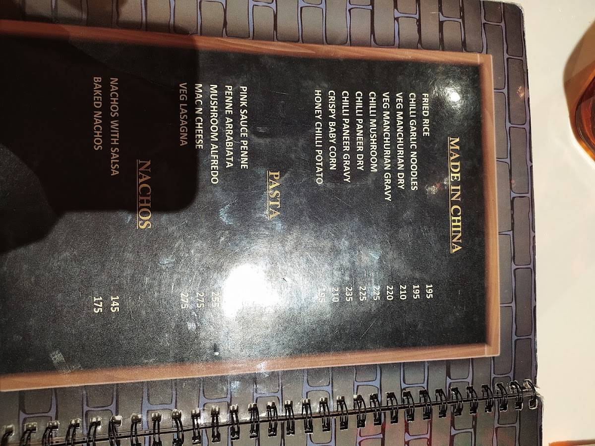 Sugar Bake India menu
