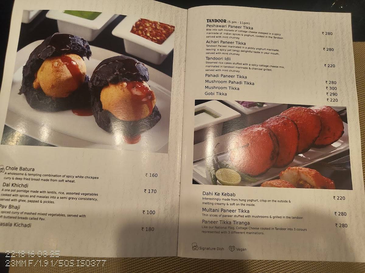 Veg Mantra Restaurant menu