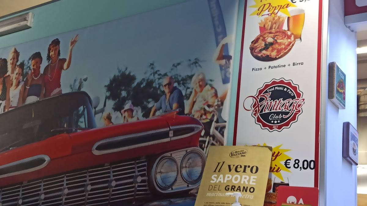 Menu di Vintage Club 