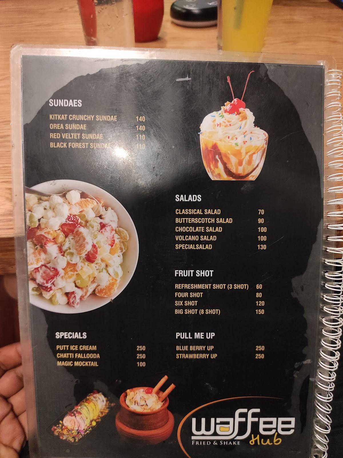Wafee Hub menu