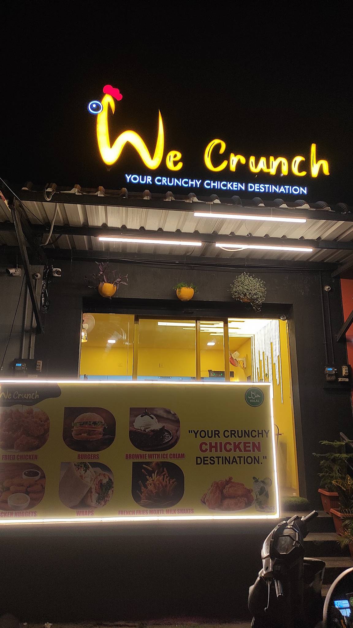We Crunch Hosur menu