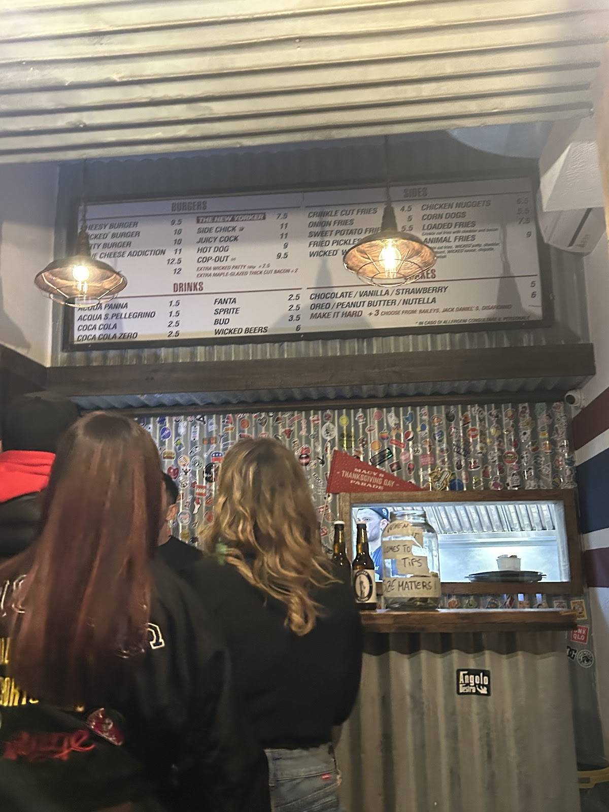 Menu di Wicked The Shack 