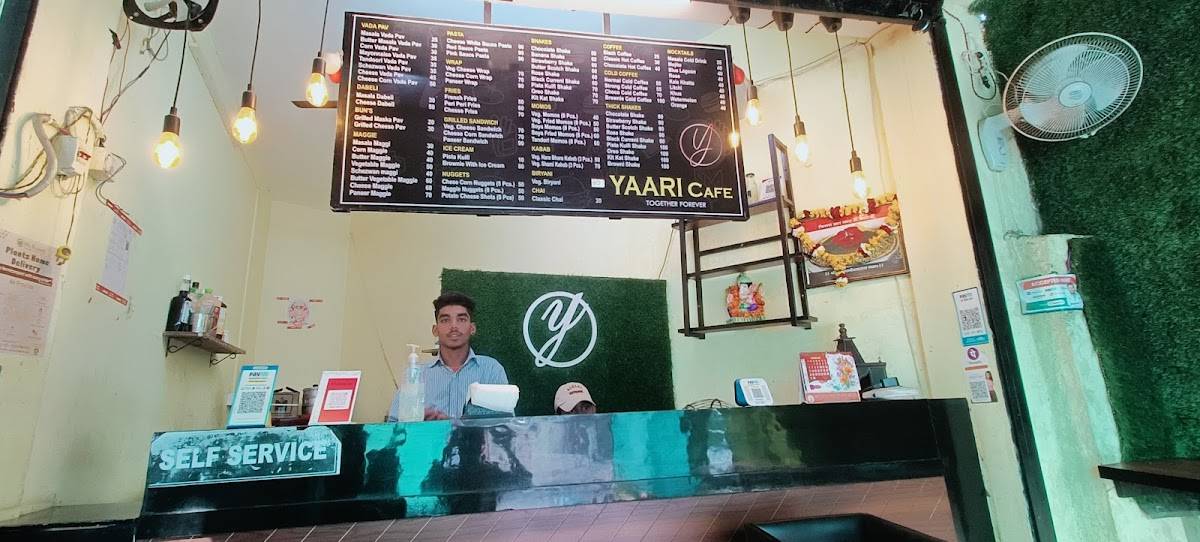 Yaari Cafe menu
