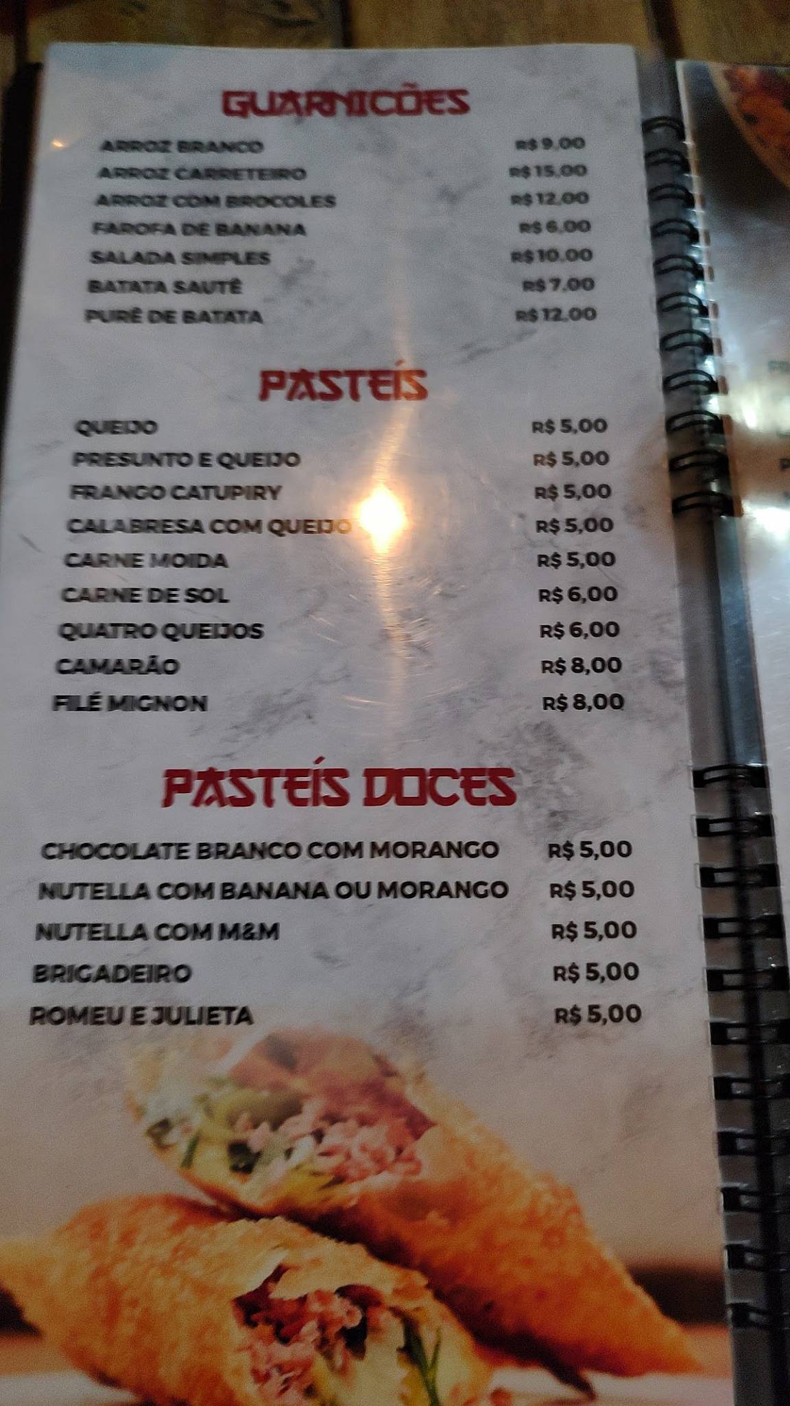 Yamarestaurante cardápio