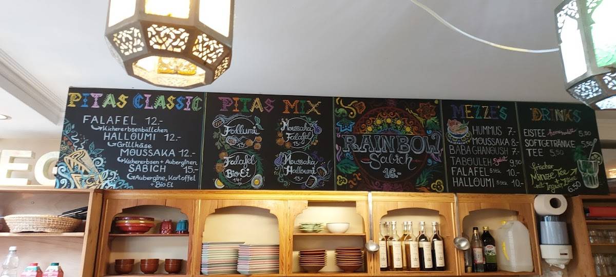 Menu di Za Zaa - Lebanese Soul Food 