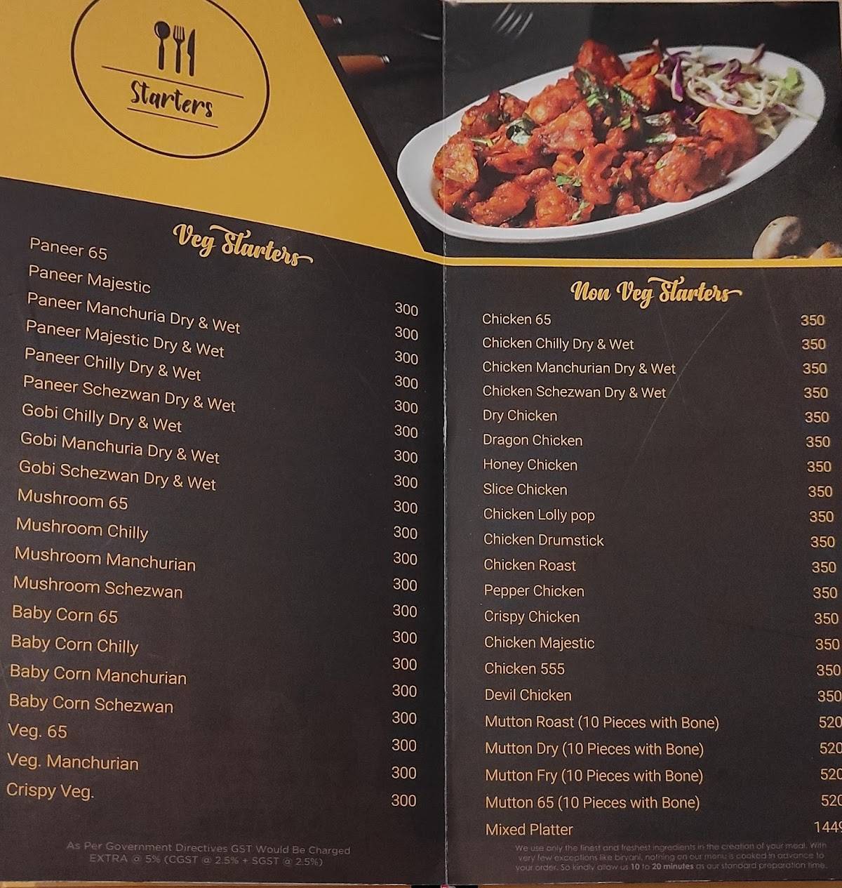 Zeeshan Restaurant Apna Hyderabadi Food menu