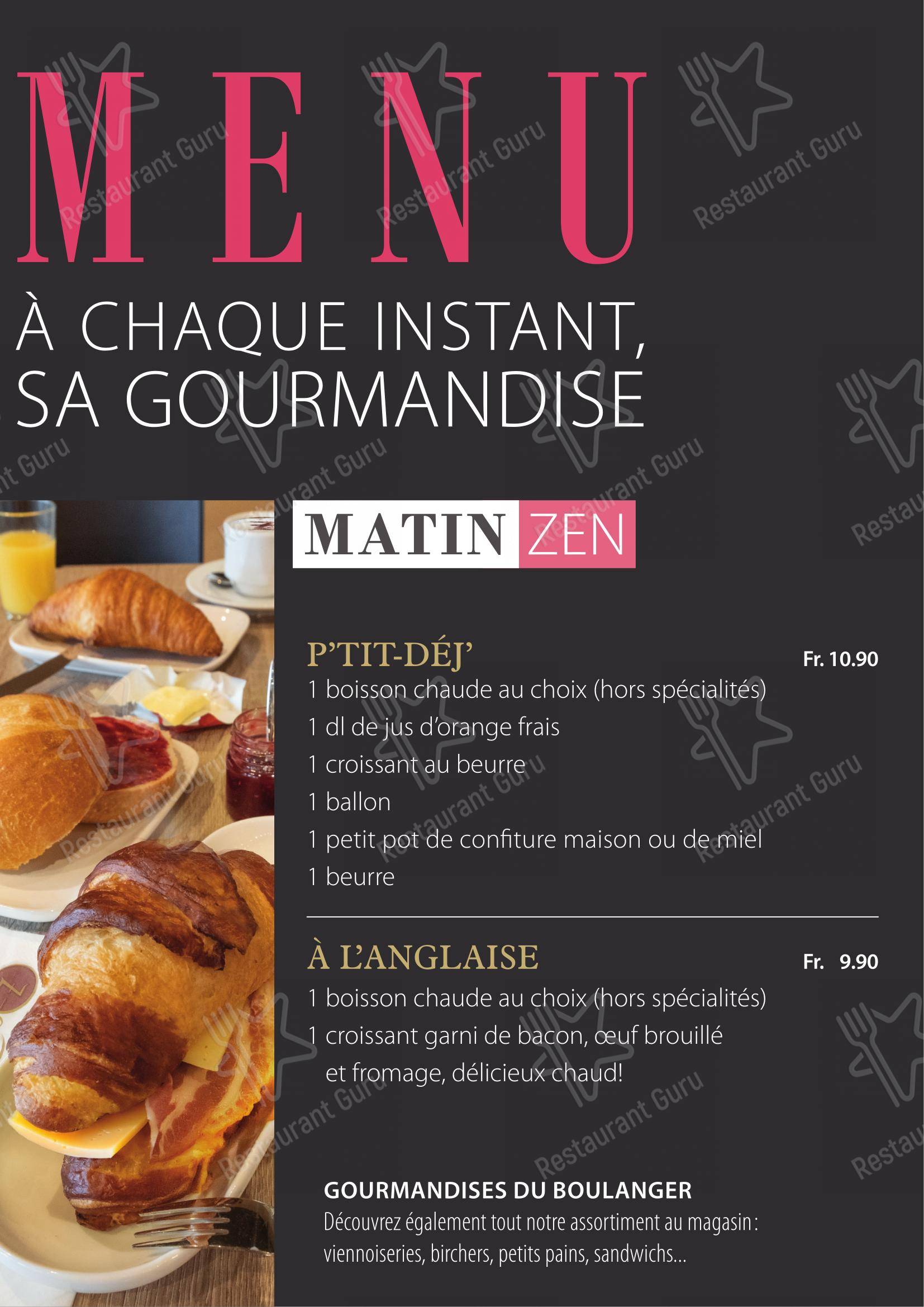 Zenhäusern Visp Bahnhof in Visp - Menu bar