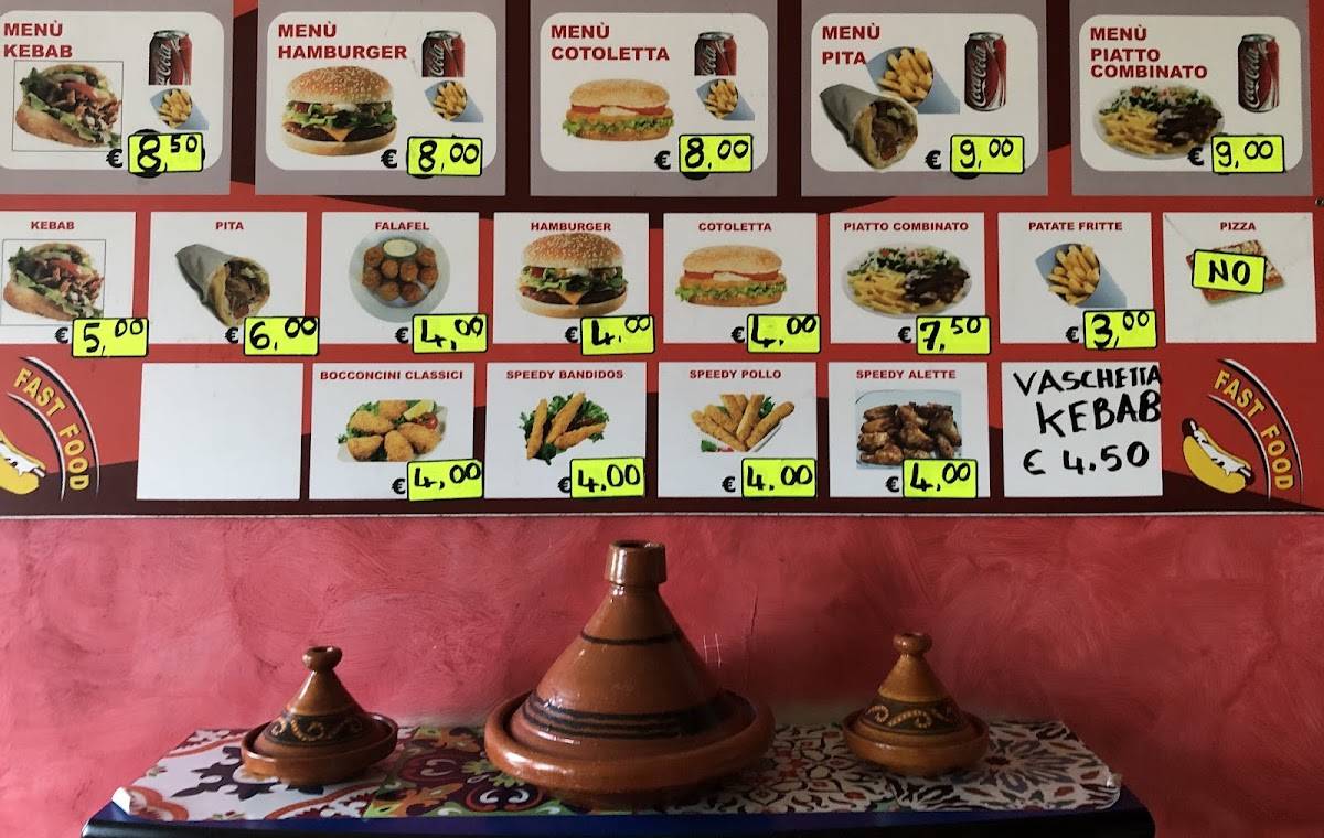 Menu di kebab 