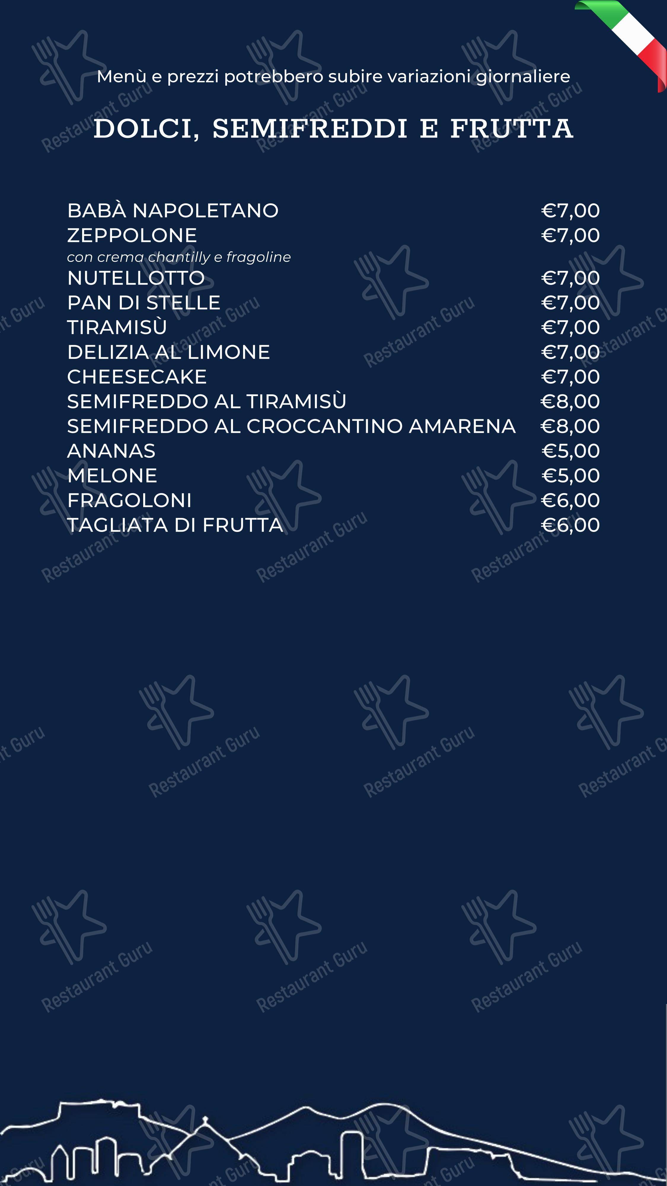 Menu di antonio & antonio - Menu