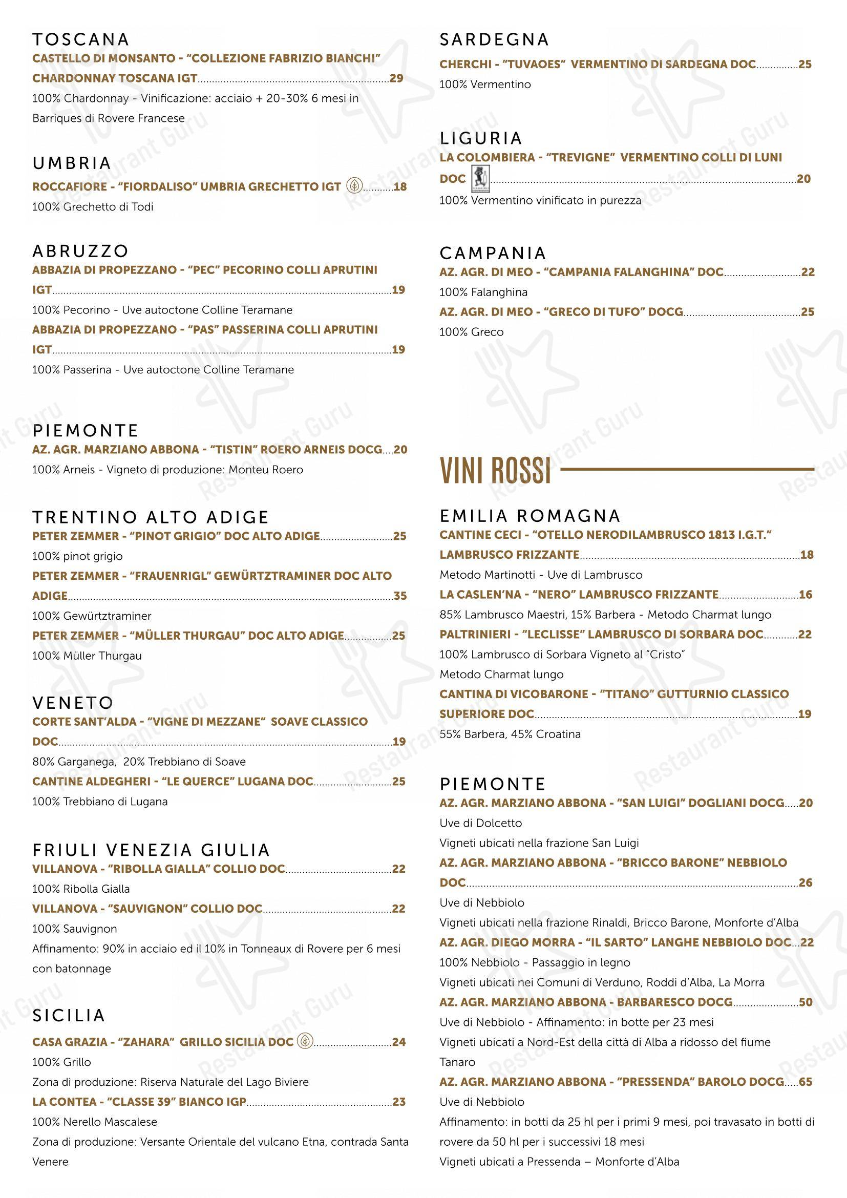 Dolcevita in Parma - At Home Catering Menu