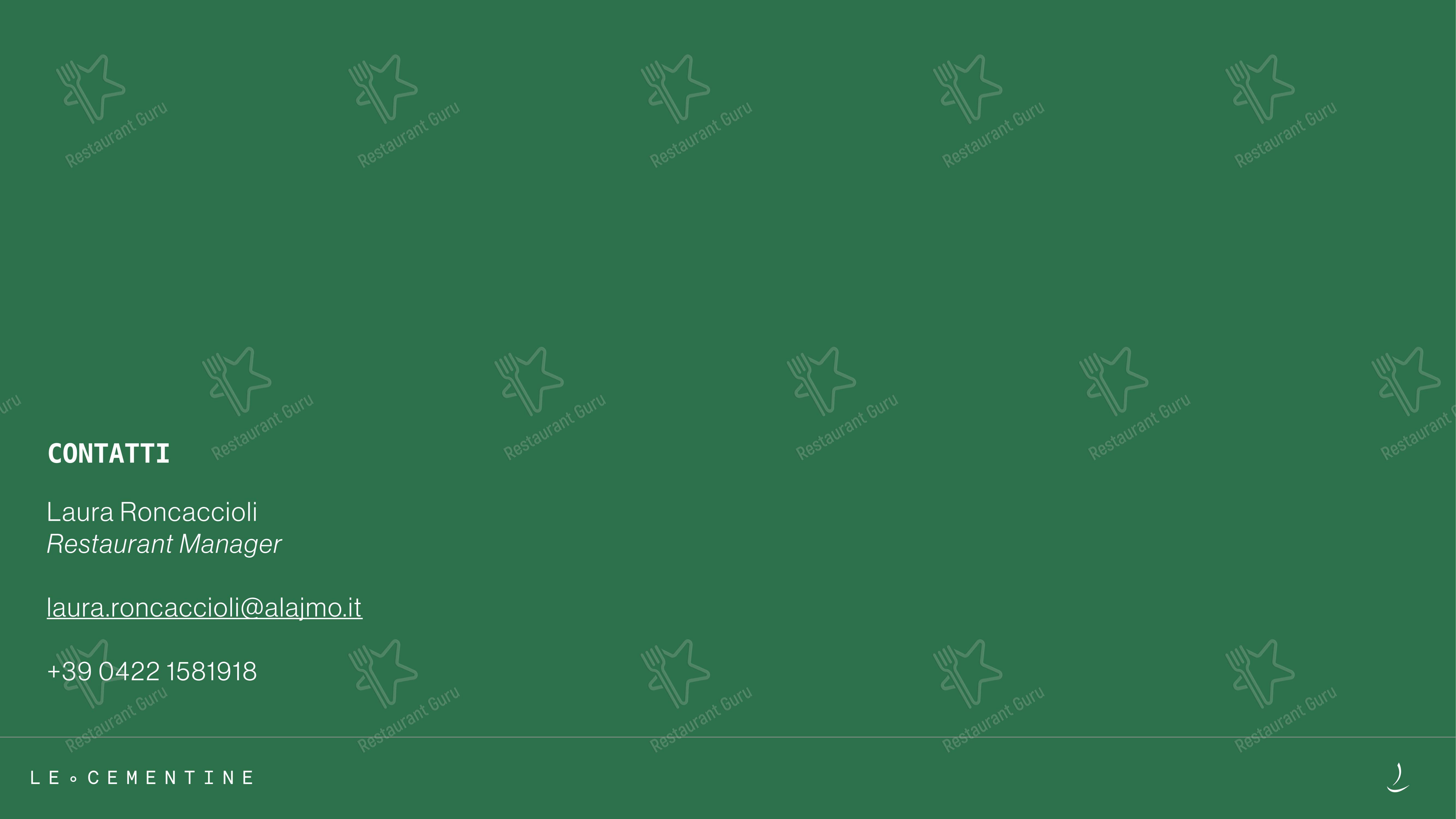 Menu di Il Calandrino - 菜单