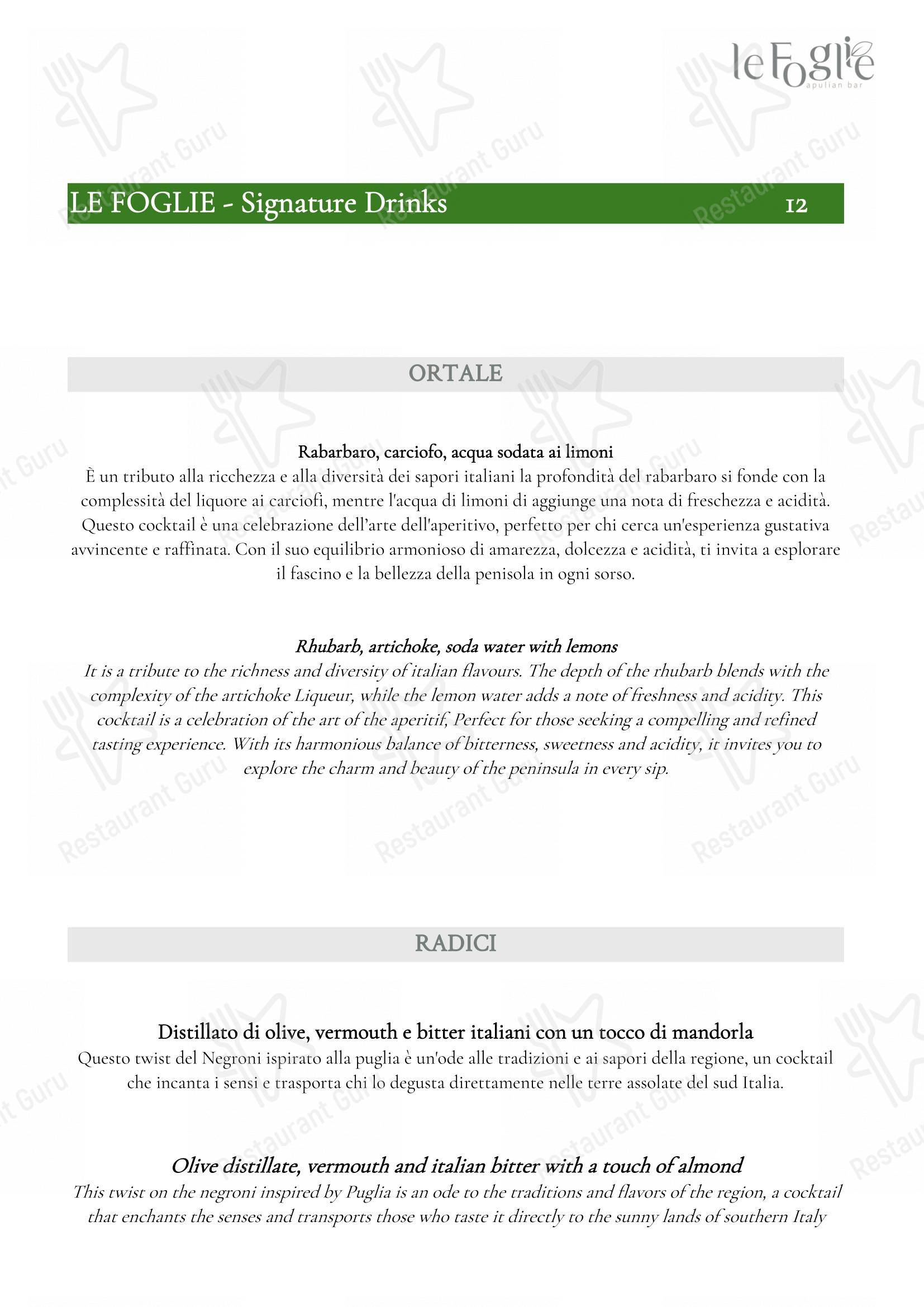 Menu per Il Tomolo - Ristorante - Borgo Mulino a Vento in Uggiano La Chiesa