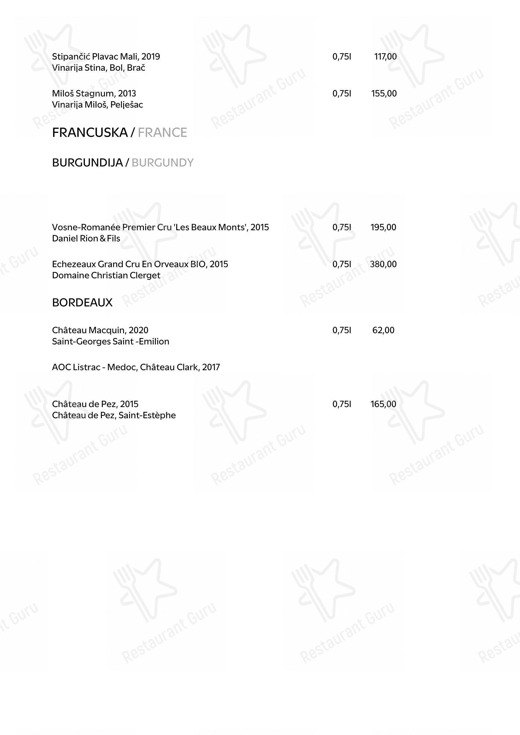 菜单 per Maredo grill ristorante