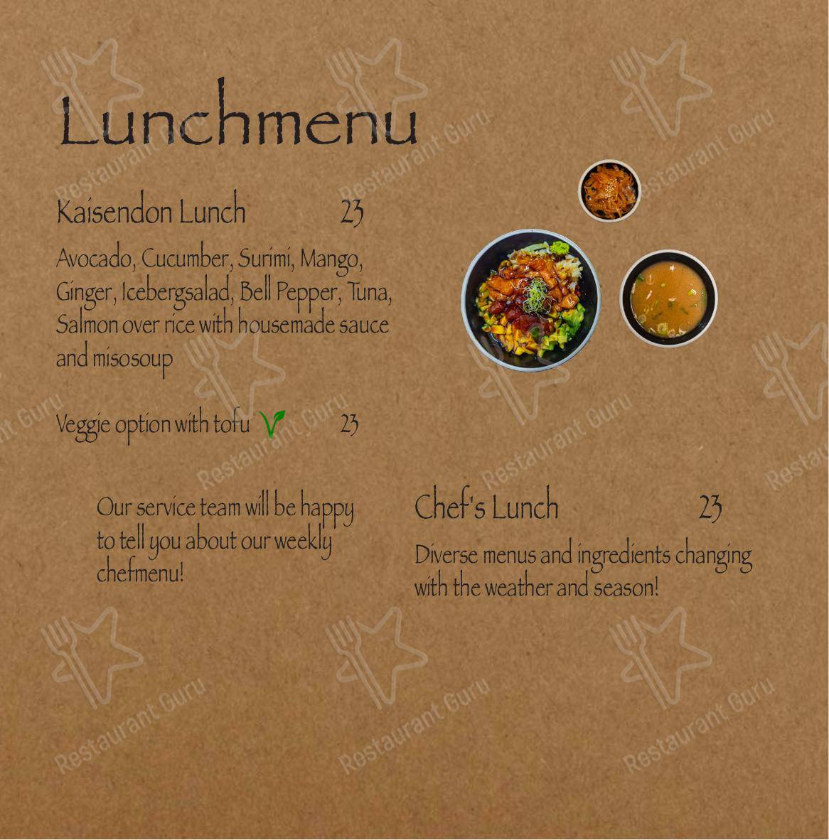 Menu di Minine - Menu bar