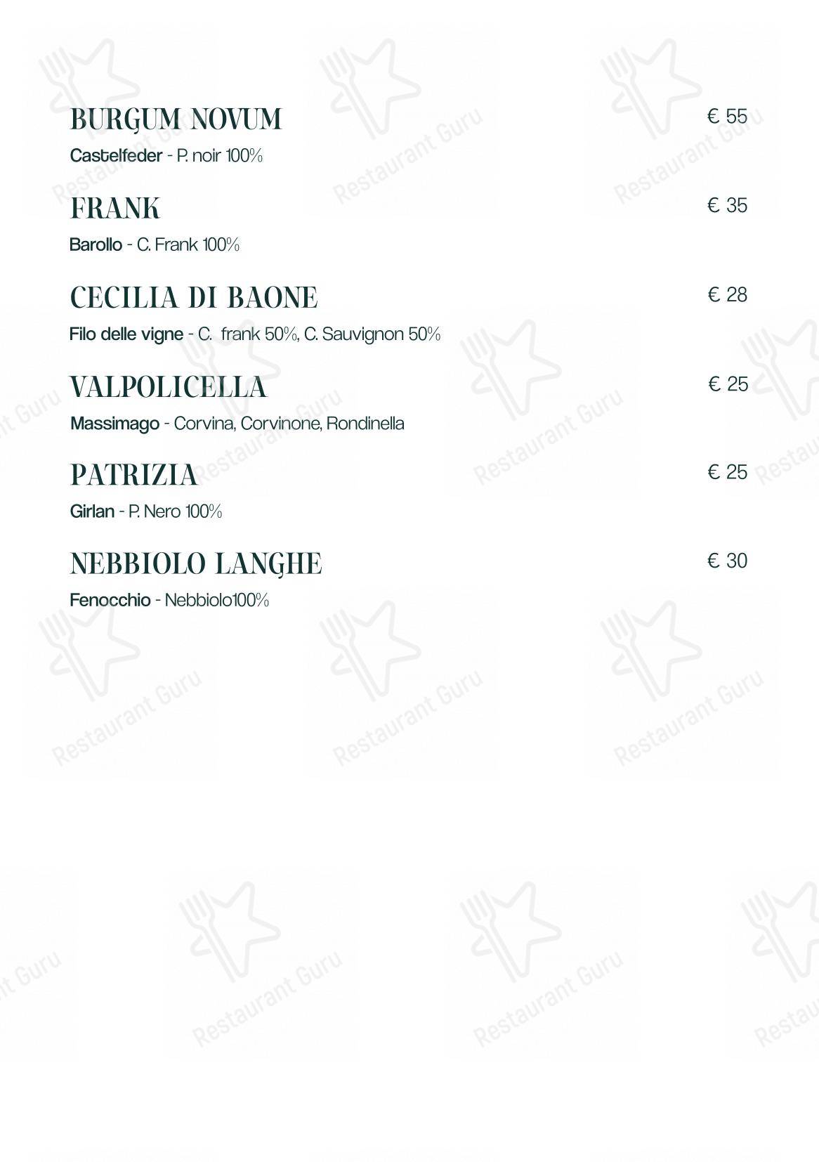 Menu di Il Venexino - Nonsolocaffè - Детское