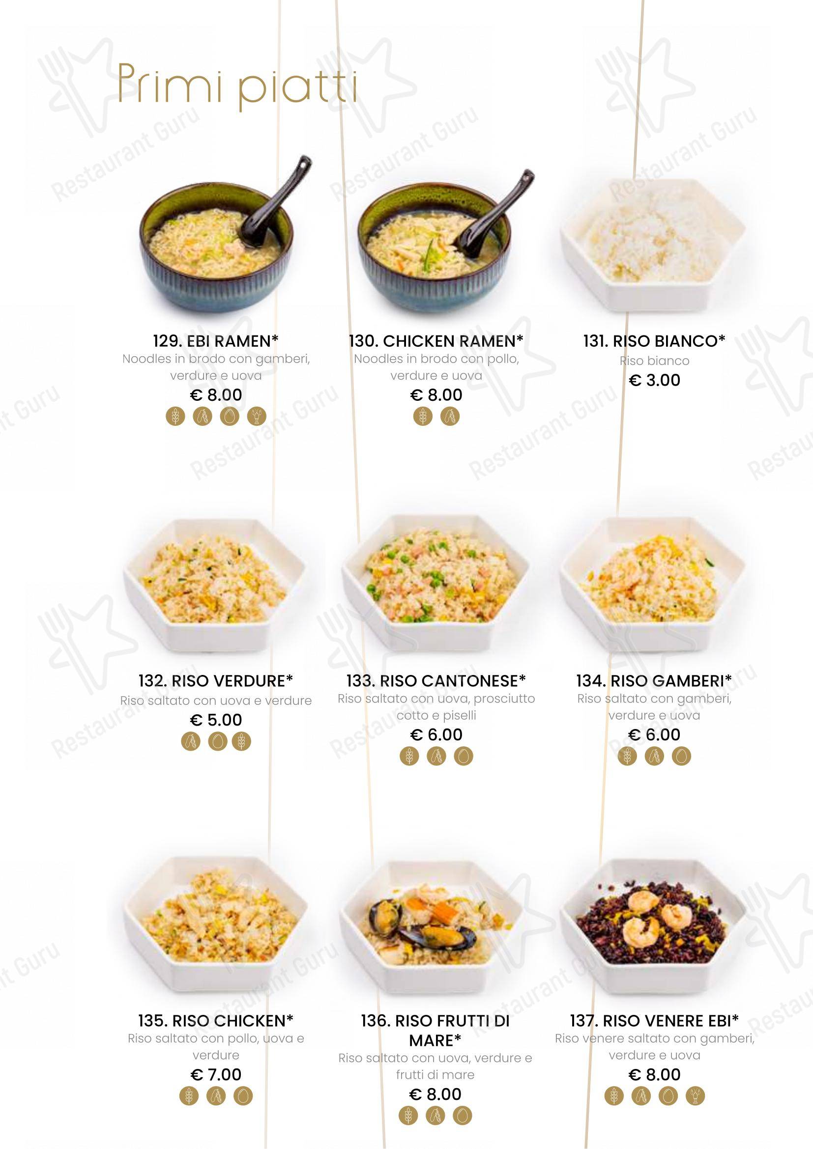 Ristorante Sushi Yami Vercelli in Vercelli - Menu bar