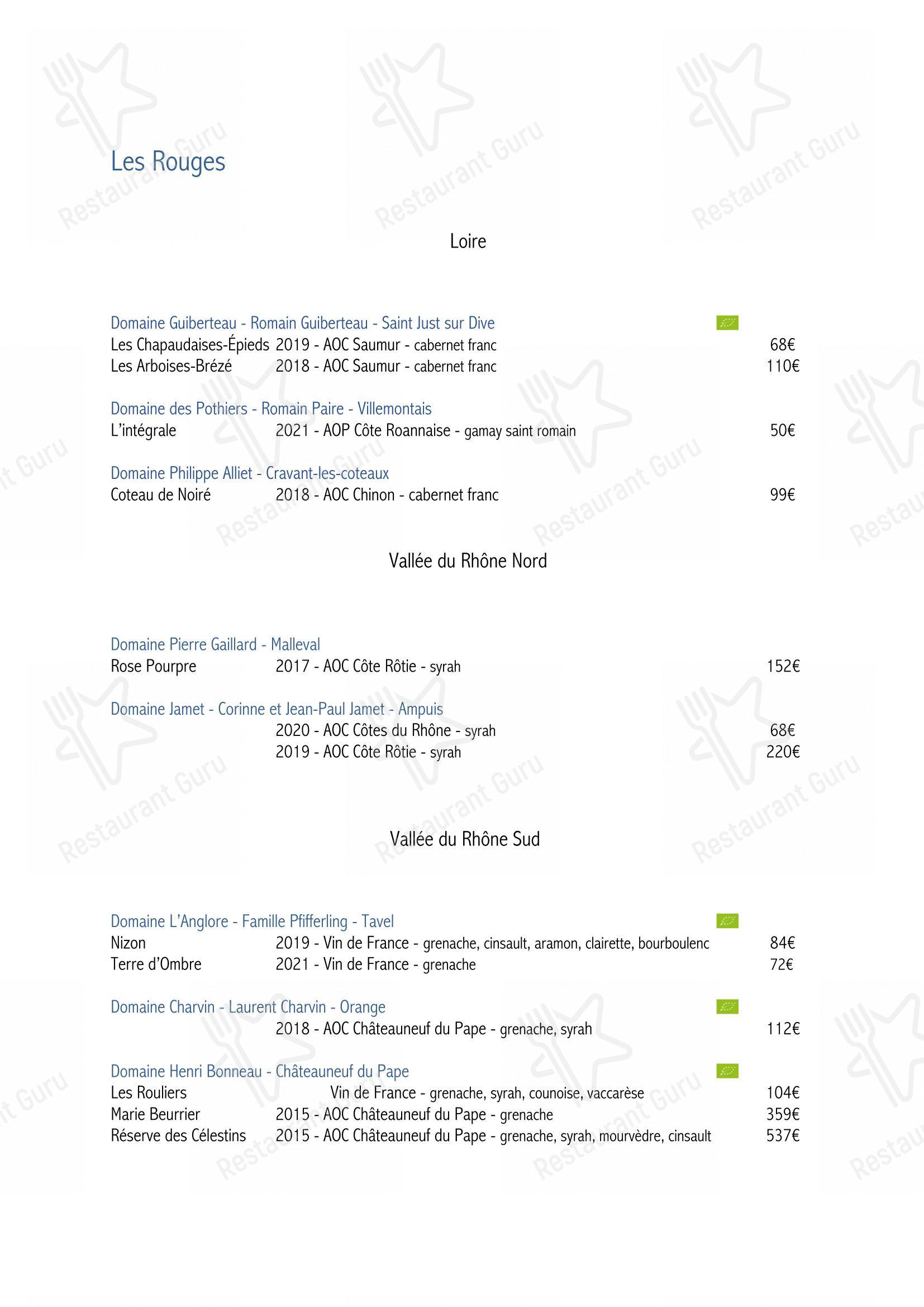 Menu pour SouKa Bistrot des Vins - Restaurant Caviste Bar a Vins dans Aniane