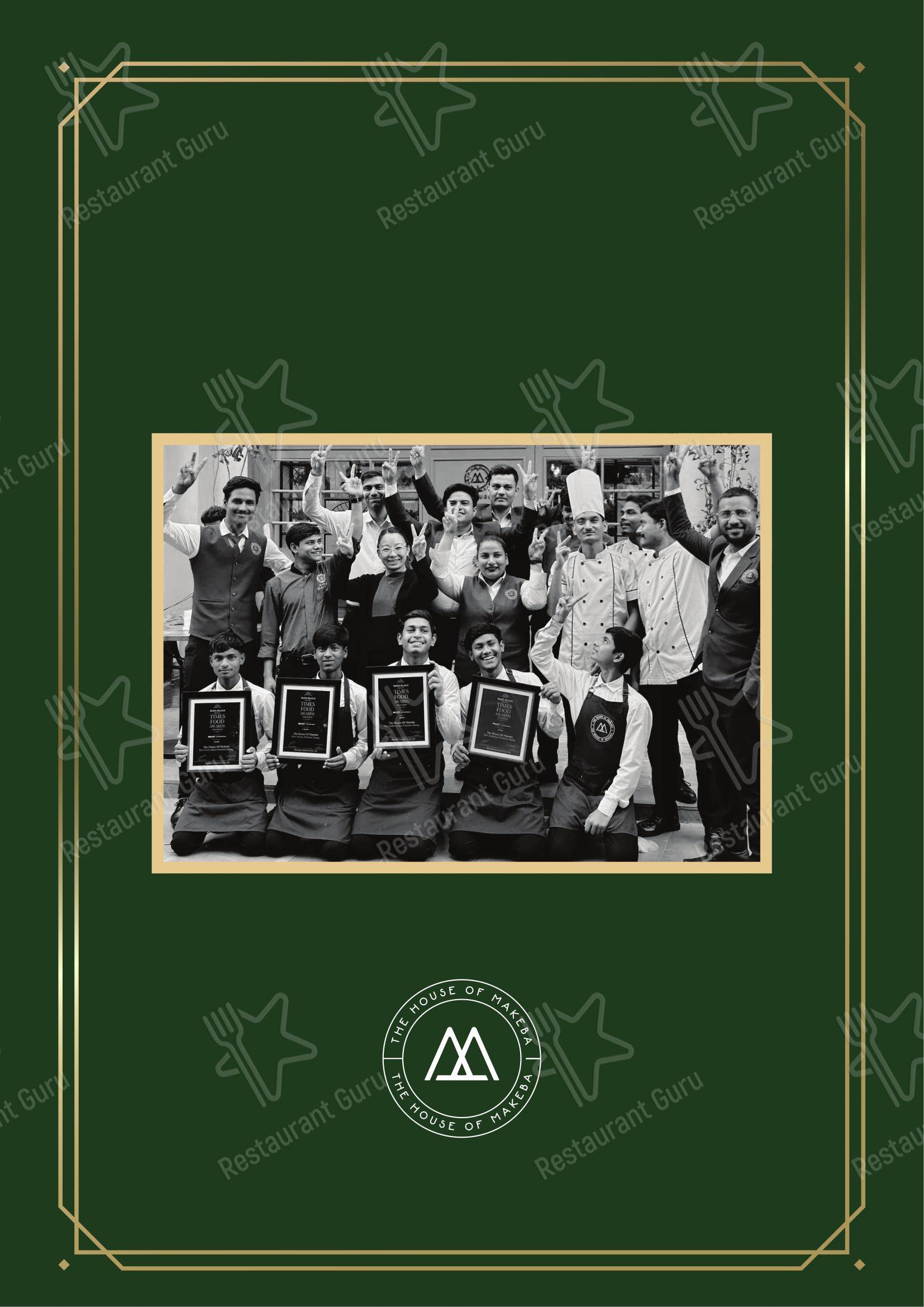 The House of Makeba - Rooftop Restaurant in IIM Road - Menu