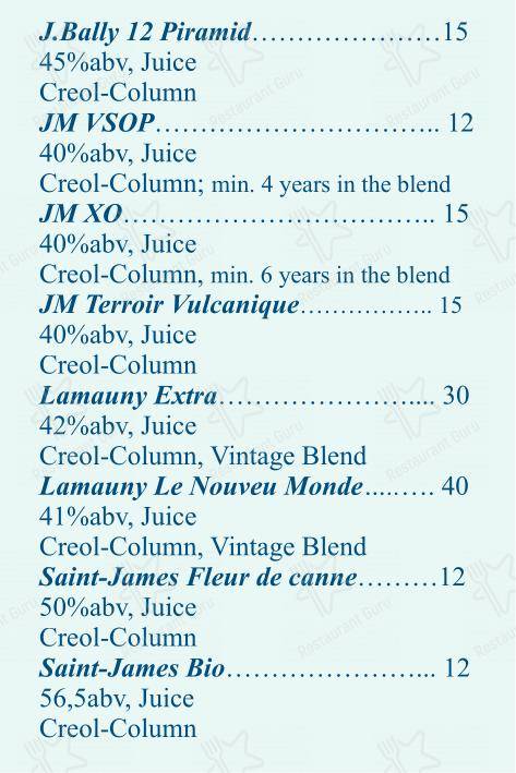 Takeaway Menu per Checchino dal 1887 ristorante