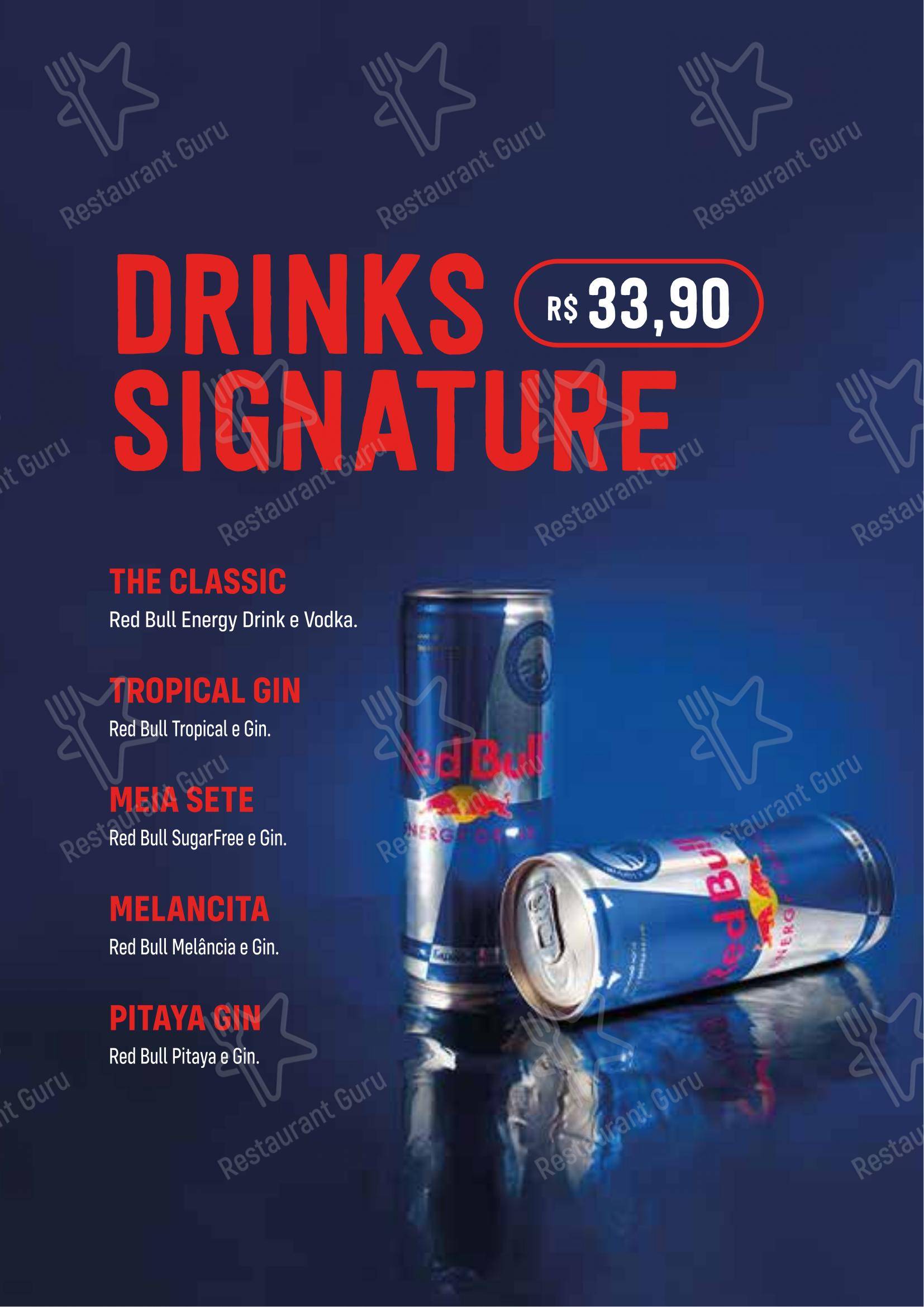 Menu para Coronel Mostarda em Campinas